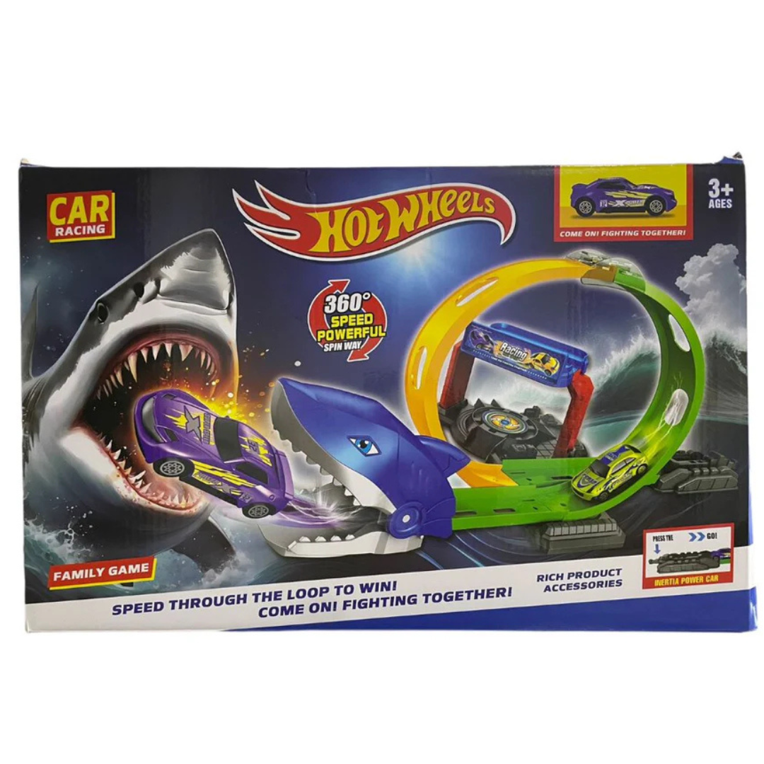 Hot Wheels de Tiburon 1 carro - Pista De Carros