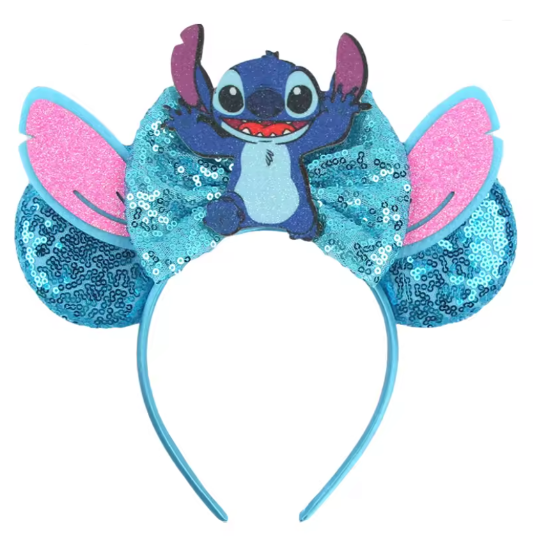 Stitch - Diadema de Orejitas