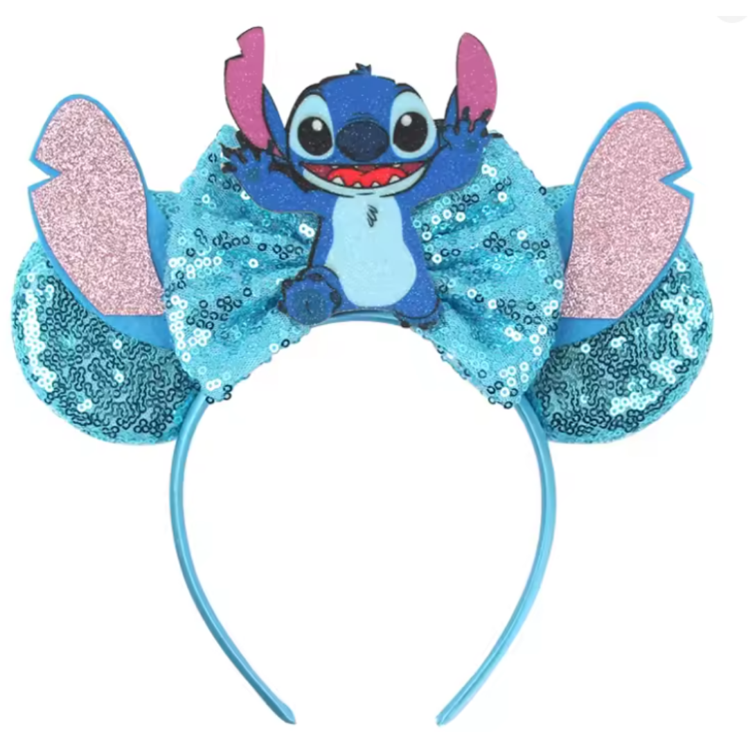 Stitch - Diadema de Orejitas