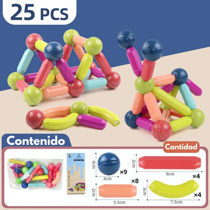 Magical Connect 25 Piezas - Bloques Magnéticos