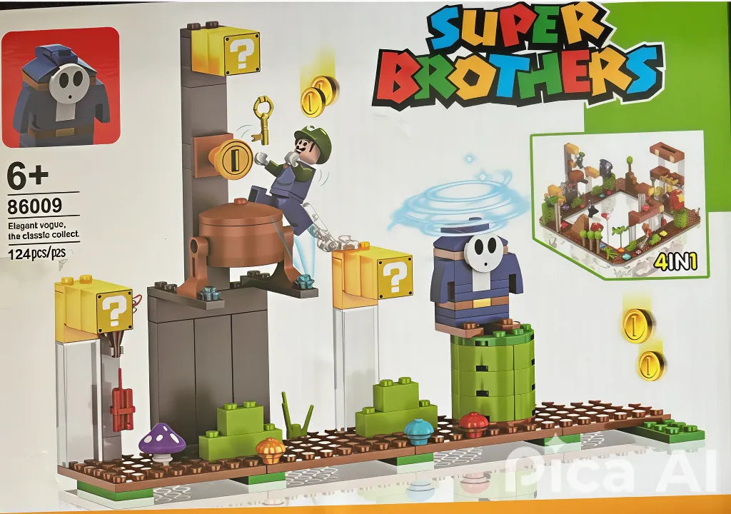 Mario Bros -  Bloques de Lego