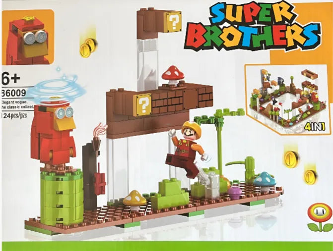Mario Bros -  Bloques de Lego